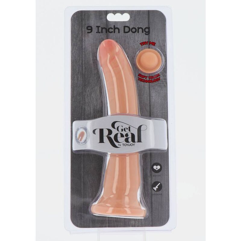 Gode Réaliste Double Densité Peau Souple Ventouse - Get Real
