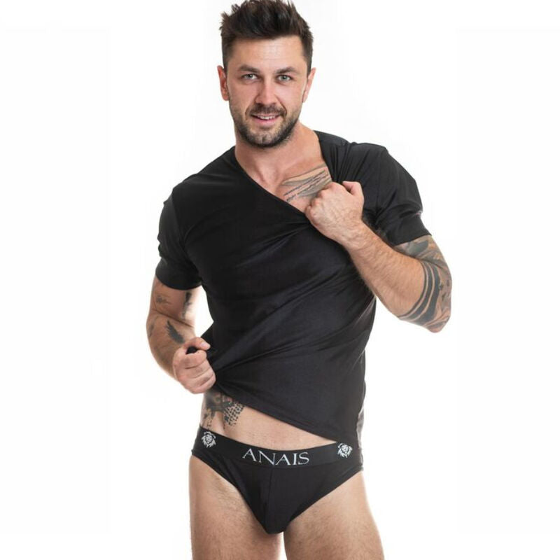 T-Shirt Sexy Homme Petrol Coupe Ajustée Coton Stretch 2 Tailles - Anais Men