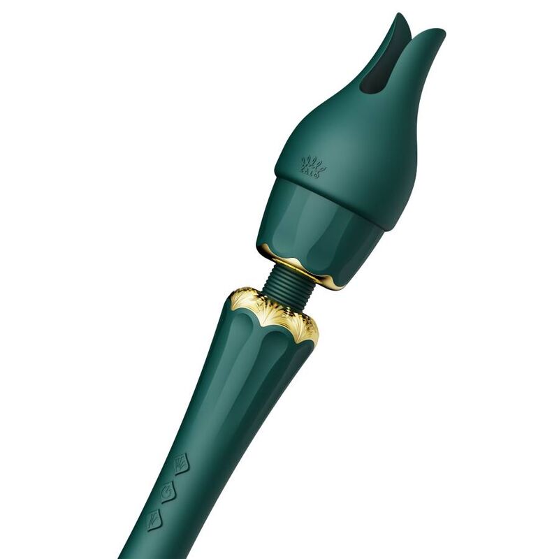 Vibromasseur Wand Kyro Direct Power 2.0 - 2 Embouts Interchangeables - Zalo