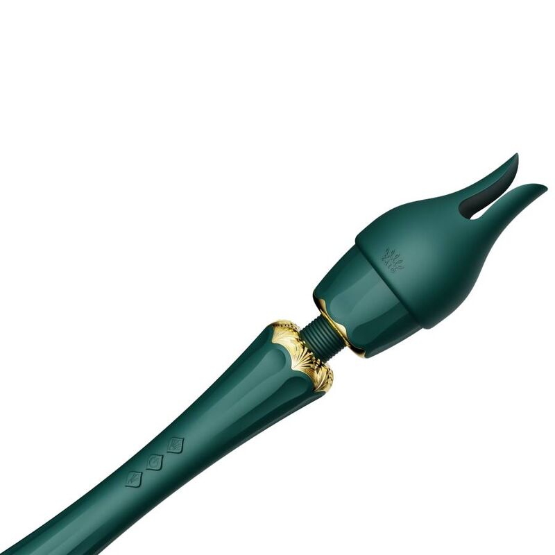 Vibromasseur Wand Kyro Direct Power 2.0 - 2 Embouts Interchangeables - Zalo