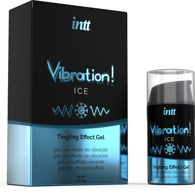 Gel Vibrant Liquide Kissable 12 Saveurs Effet Chaleur Pulsation - Intt
