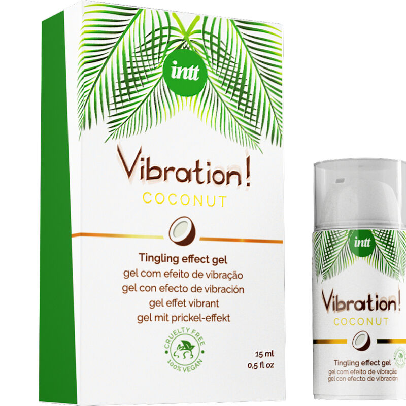Gel Vibrant Liquide Kissable 12 Saveurs Effet Chaleur Pulsation - Intt