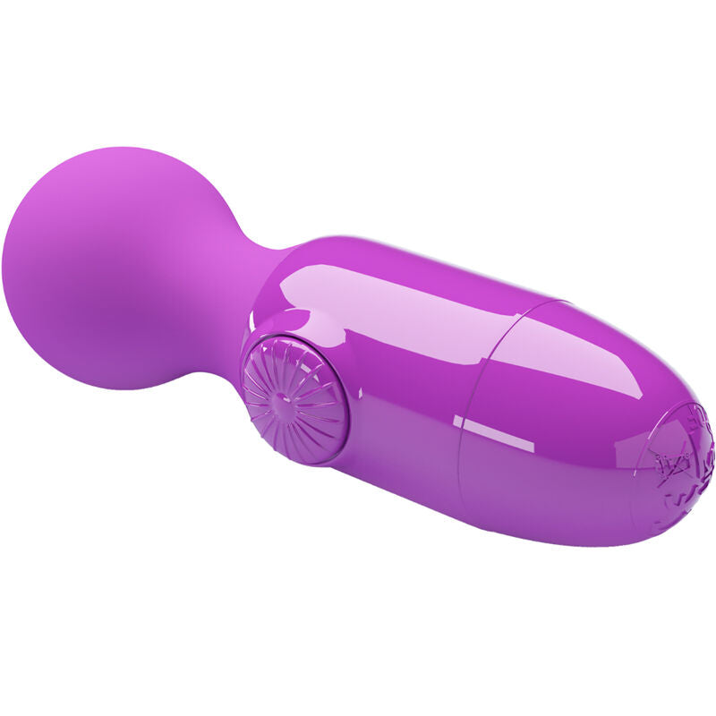 Mini Wand Masseur Personnel Silicone Multivitesse - Pretty Love