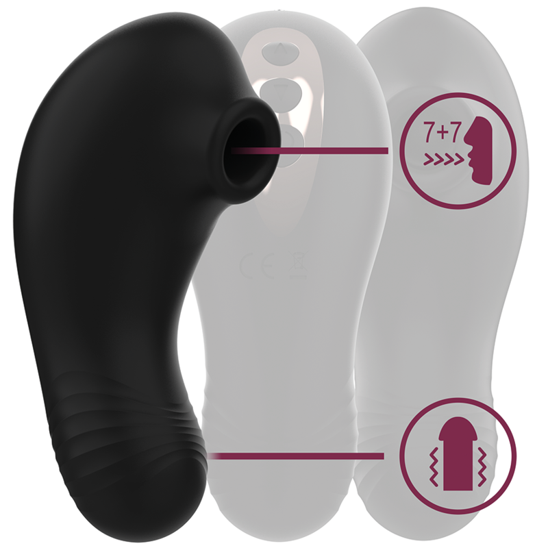 Stimulateur Clitoridien Shushu Pro 2 Moteurs Jet d'Air - Rithual