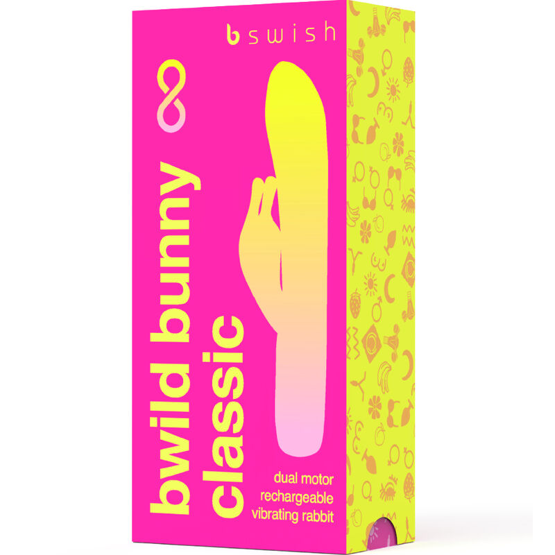 Vibromasseur Rabbit Bwild Bunny Infinite - 8 Modes IPX7 - B Swish