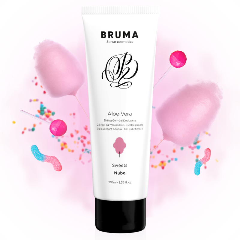 Lubrifiant Gel Aloe Vera Saveurs Base Eau - Bruma