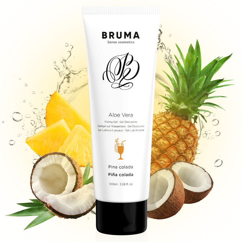 Lubrifiant Gel Aloe Vera Saveurs Base Eau - Bruma