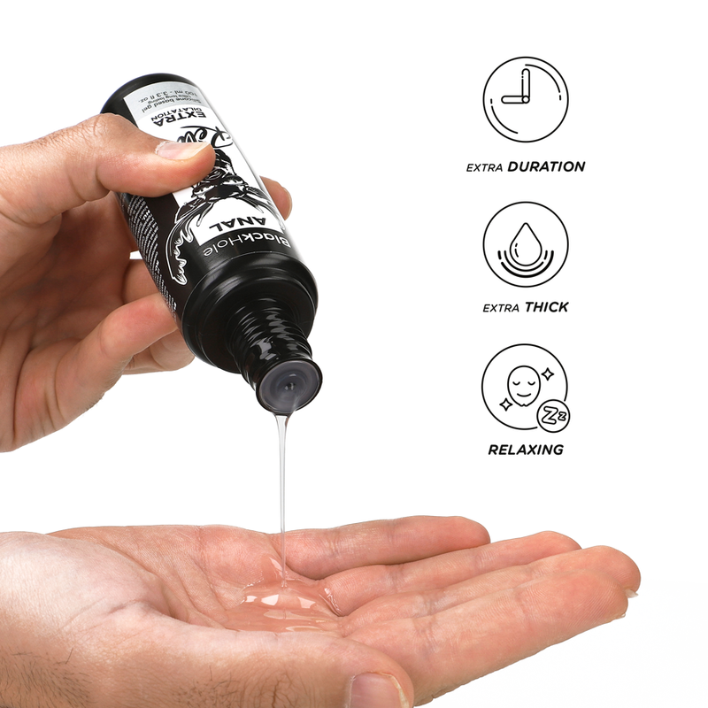Gel Lubrifiant Anal Silicone Black Hole Dilatation et Relaxation