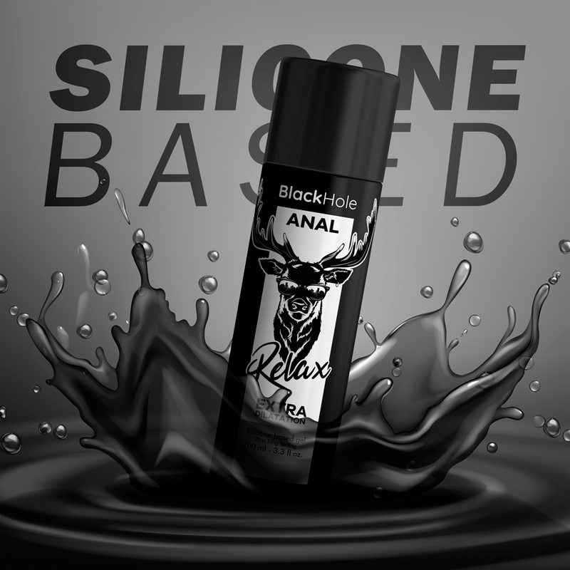 Gel Lubrifiant Anal Silicone Black Hole Dilatation et Relaxation