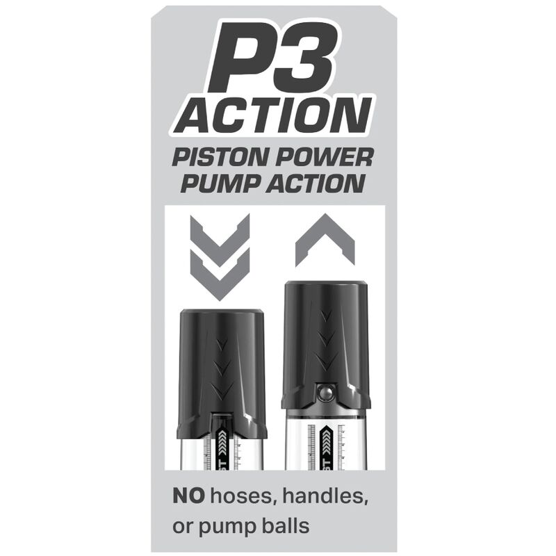 Pompe à Pénis Manuelle Max Boost - Piston Intégré - Pump Worx
