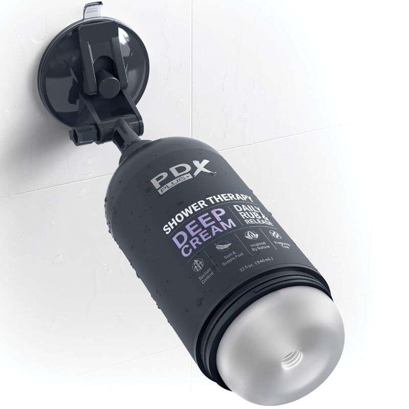 Masturbateur Discret Shower Therapy Flacon Shampoing Mains Libres - PDX Plus