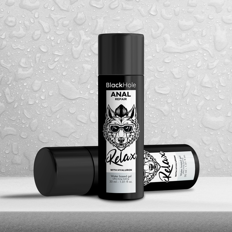 Gel Lubrifiant Anal Black Hole Repair - Relaxant Base Eau à l'Hyaluron