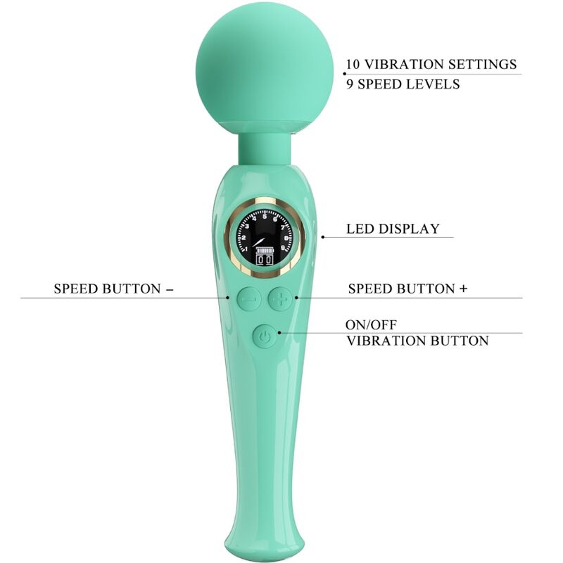 Vibromasseur Wand Skyler Col Flexible - Pretty Love