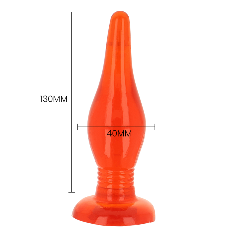 Plug Anal Ventouse Soft Touch - Gélatine Souple 2 Coloris - Baile