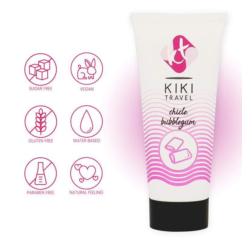 Lubrifiant Aromatisé 4 Saveurs Gourmandes - Kikí Travel