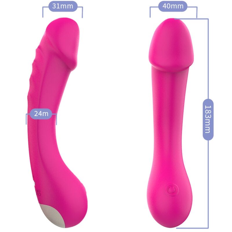 Vibromasseur Point G Silicone Flexible - 9 Modes - Armony