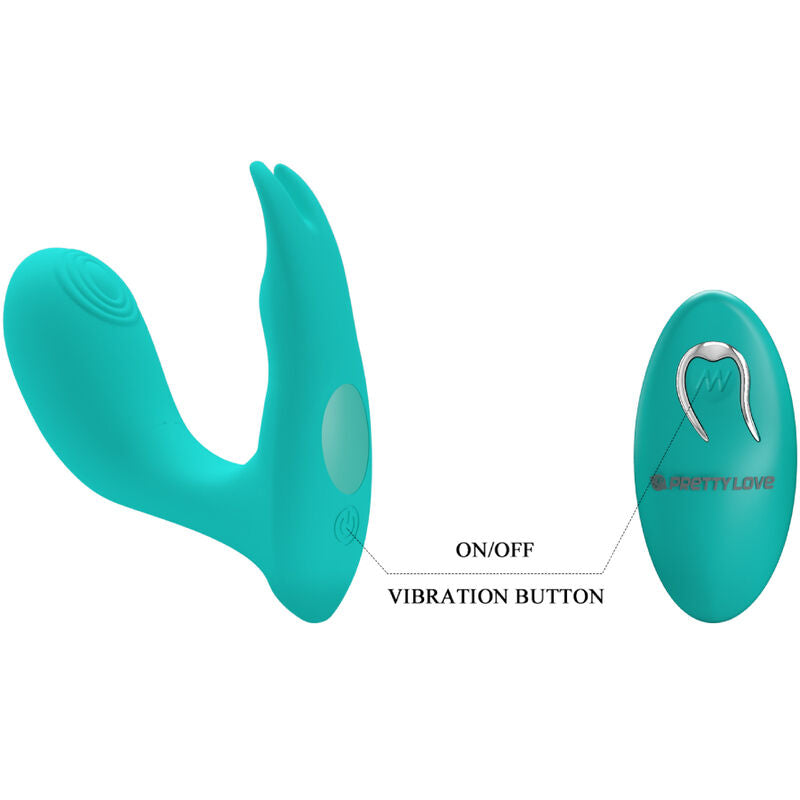 Vibromasseur Point G Idabelle Télécommandé Vibration et Pulsation - Pretty Love