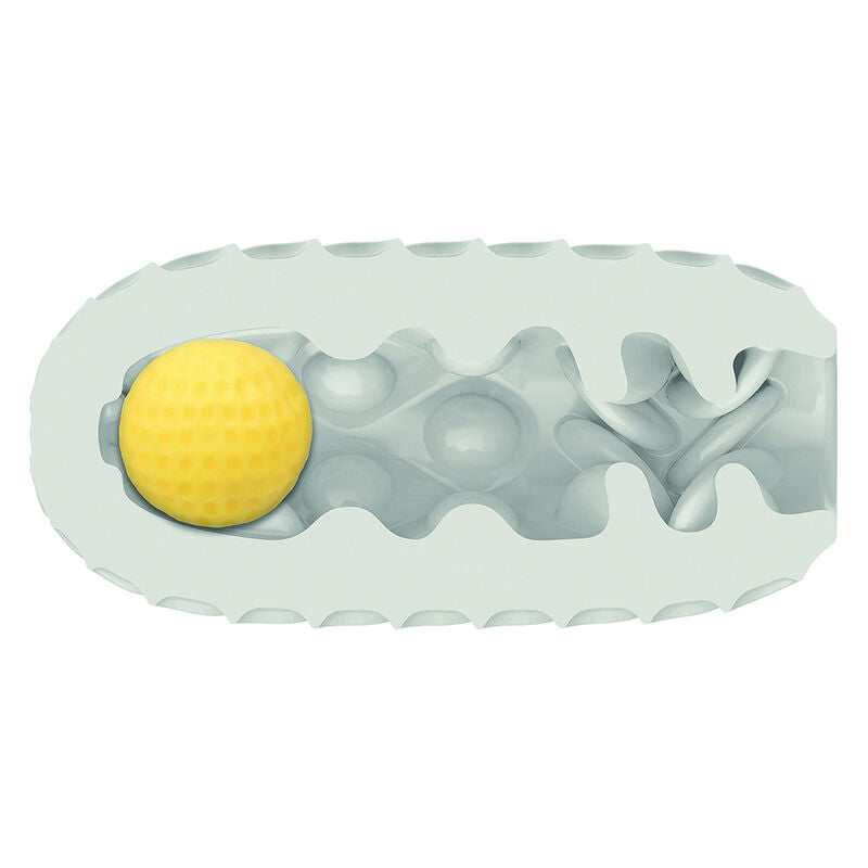 Masturbateur Réversible Boundless Squishy - Balle Amovible Silicone - CalExotics