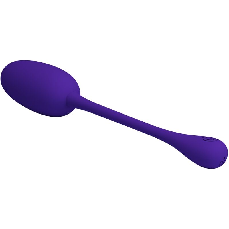 Oeuf Vibrant Rechargeable Knucker 12 Fonctions Mémoire - Silicone - Pretty Love