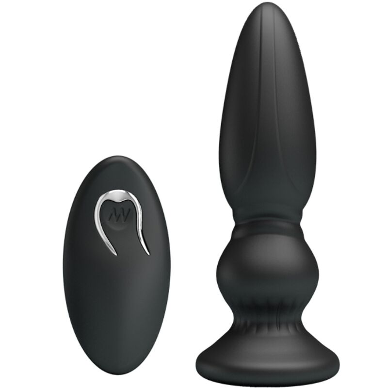 Plug Anal Vibrant Télécommandé Prostate 12 Modes Rechargeable - Mr Play
