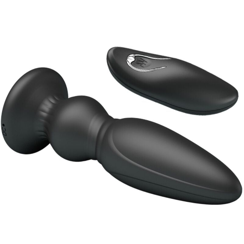 Plug Anal Vibrant Télécommandé Prostate 12 Modes Rechargeable - Mr Play