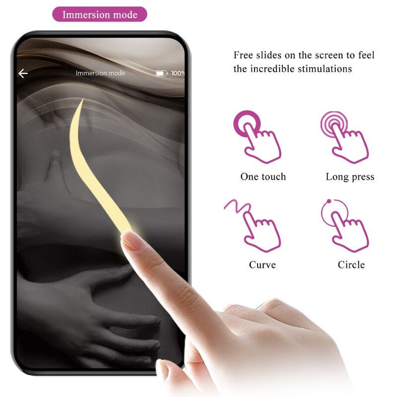 Vibromasseur Connecté Abner App - Pretty Love