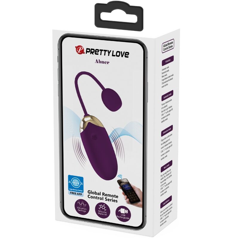 Vibromasseur Connecté Abner App - Pretty Love