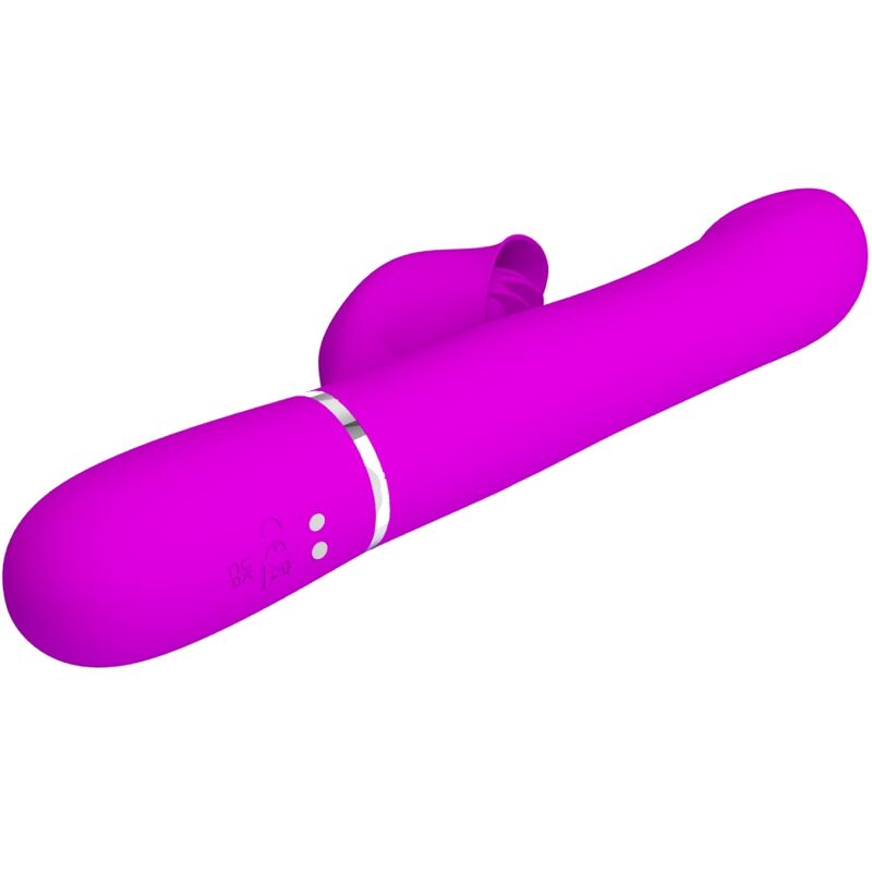 Vibromasseur Rabbit Perles Rotatives Stimulateur Clitoridien - Pretty Love