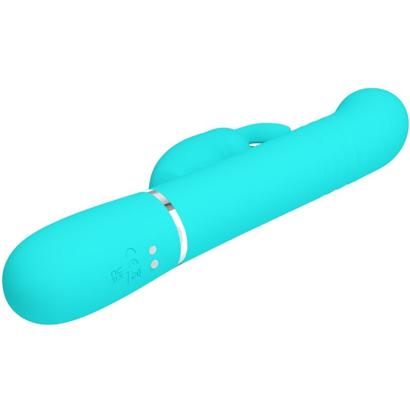 Vibromasseur Rabbit Coale Perles Rotatives Triple Stimulation - Pretty Love