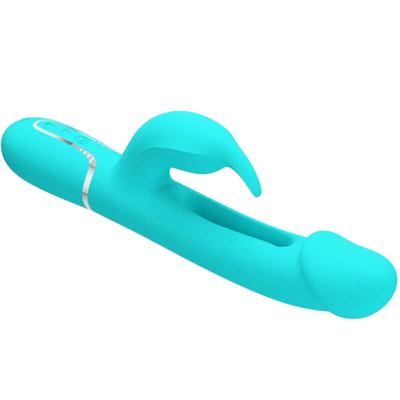 Vibromasseur Rabbit Dejon 3 en 1 Multifonction - Pretty Love