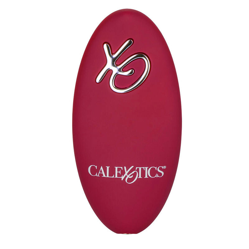 Vibromasseur à Chevaucher Double Moteur Télécommande 12 Modes Rouge - CalExotics