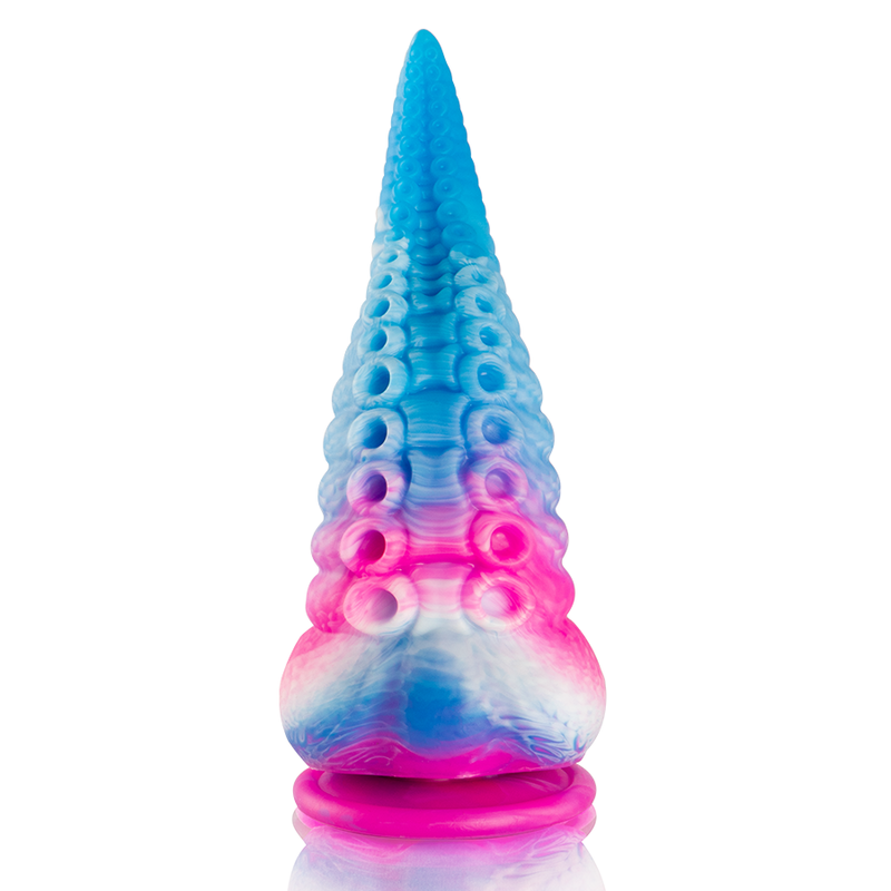Gode Tentacule Phorcys Silicone Multi-Courbes Progressif - Epic Cybersilicock