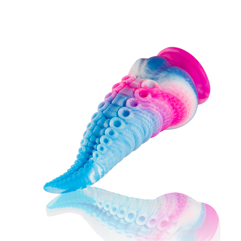 Gode Tentacule Phorcys Silicone Multi-Courbes Progressif - Epic Cybersilicock