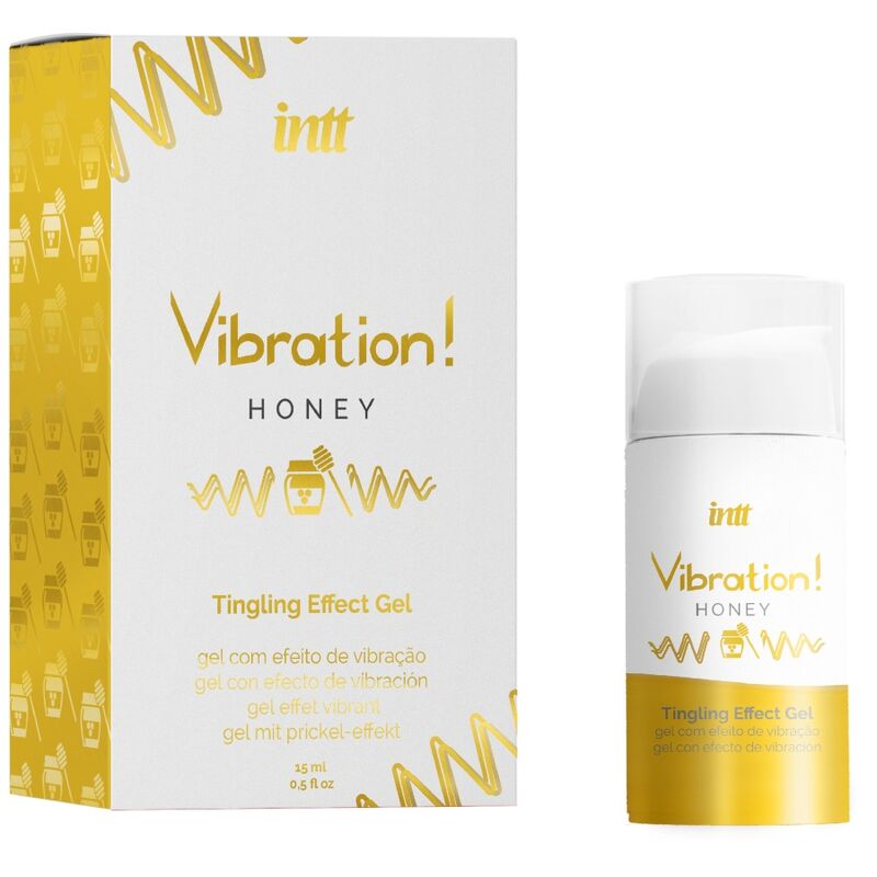 Gel Vibrant Liquide Kissable 12 Saveurs Effet Chaleur Pulsation - Intt