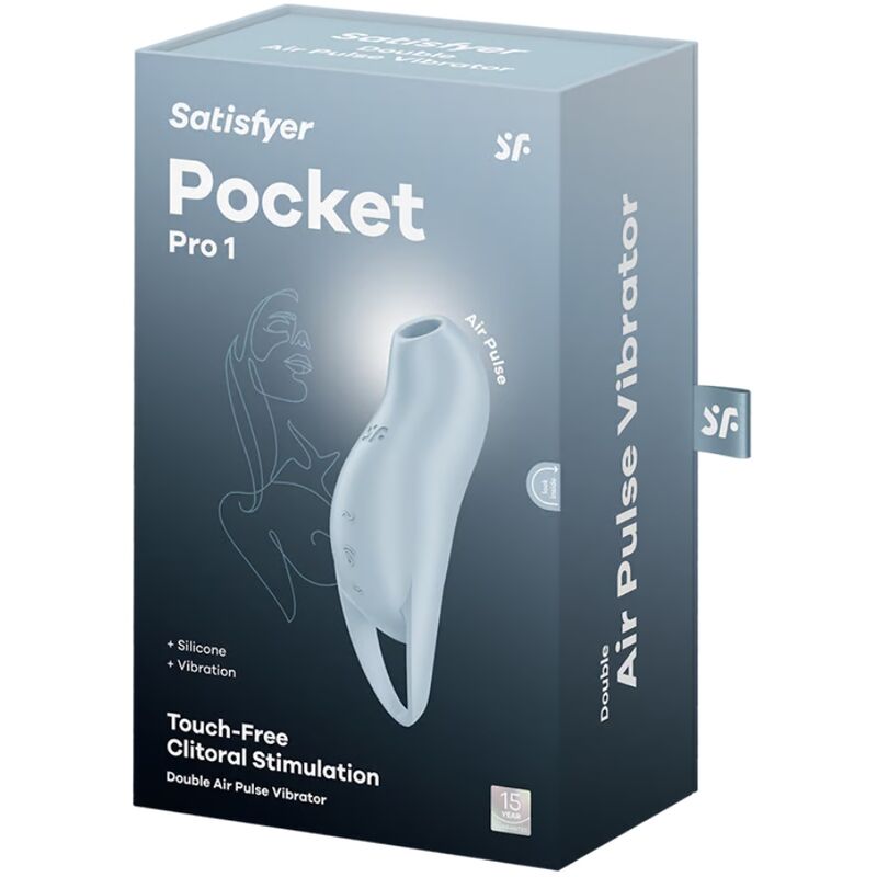 Stimulateur Clitoridien Pocket Pro 1 Air Pulse - Satisfyer