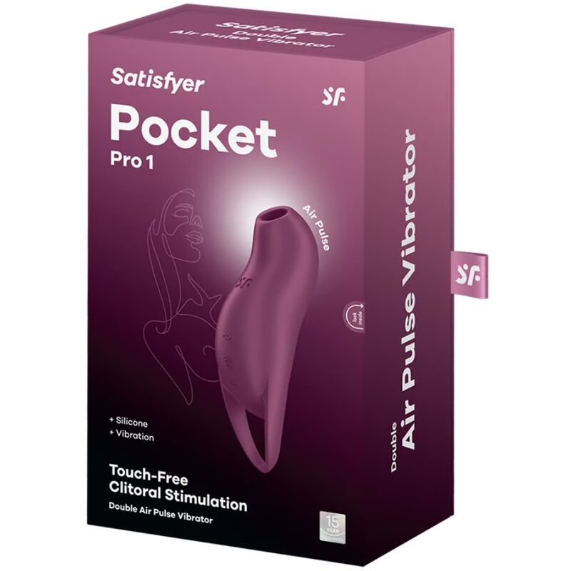 Stimulateur Clitoridien Pocket Pro 1 Air Pulse - Satisfyer