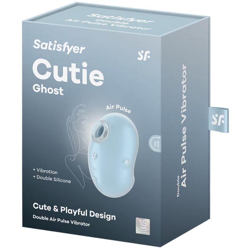 Stimulateur Clitoridien Cutie Ghost Air Pulse 11 Modes - Satisfyer