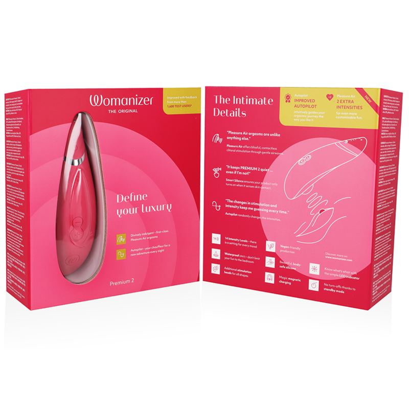 Stimulateur Clitoridien Premium 2 - Technologie Pleasure Air - Womanizer