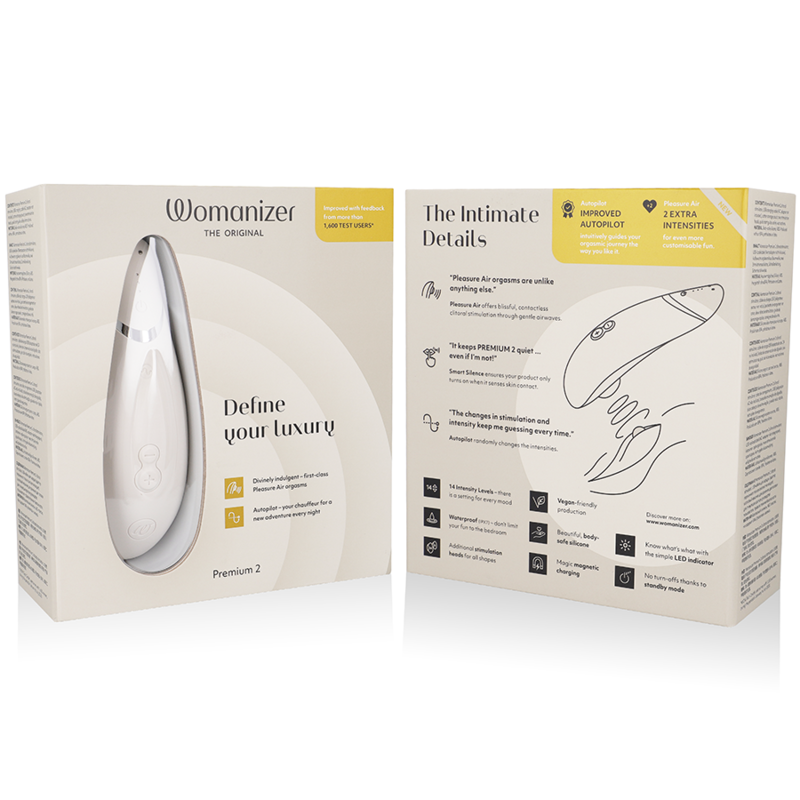 Stimulateur Clitoridien Premium 2 - Technologie Pleasure Air - Womanizer