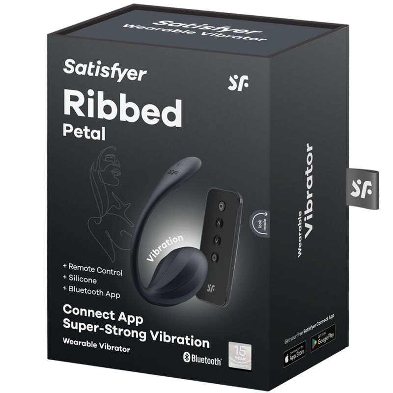 Vibromasseur Point G Ribbed Petal - Satisfyer