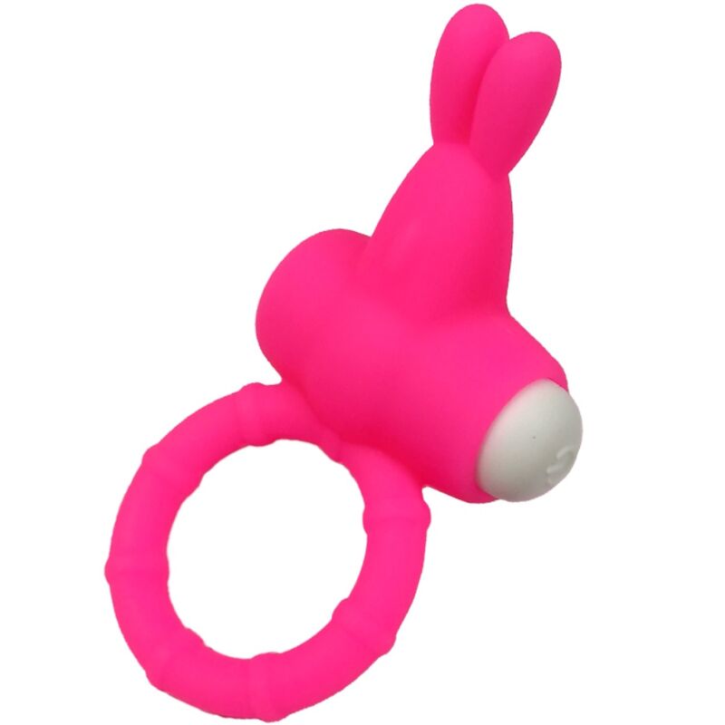 Anneau Vibrant Silicone Ms Bunny - Design Lapin Couple - Armony