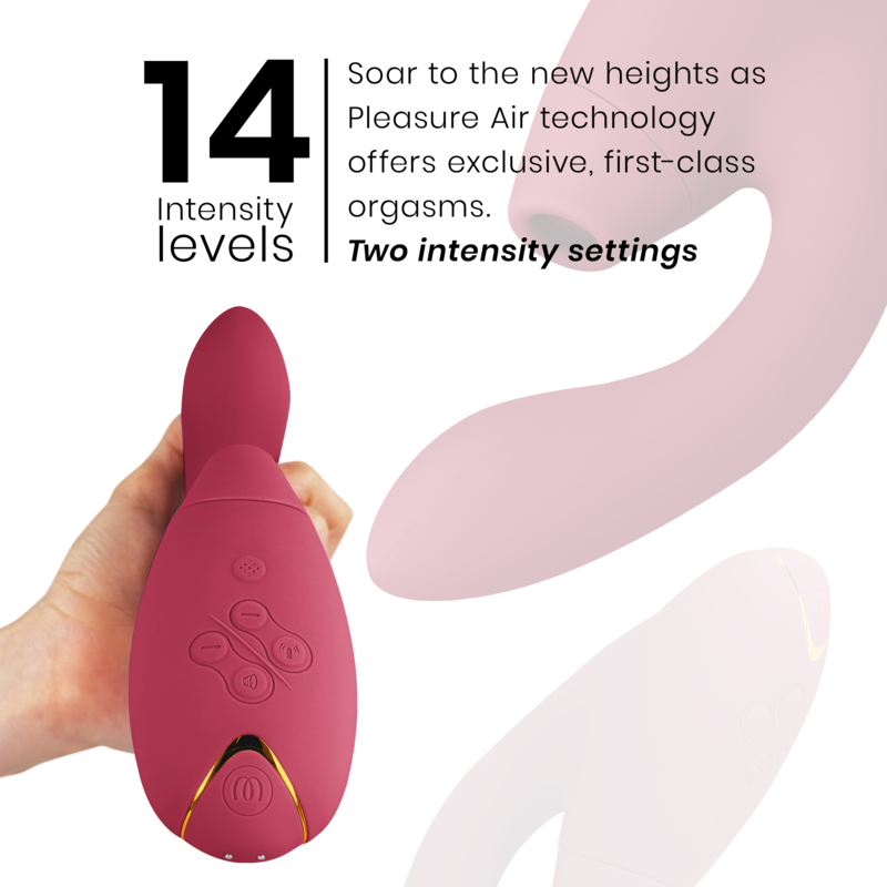 Stimulateur Double Womanizer Duo 2 - Pleasure Air et Point G - 14 Intensités