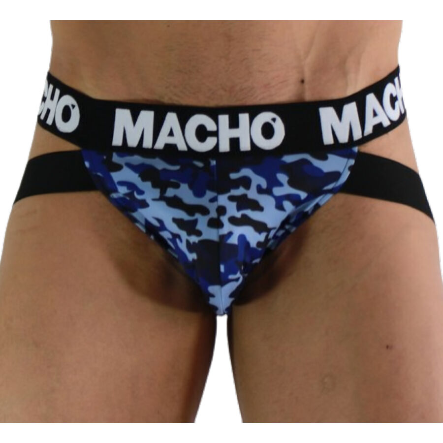 Jockstrap Militaire MX28 Mesh Respirant Vert - Macho Underwear