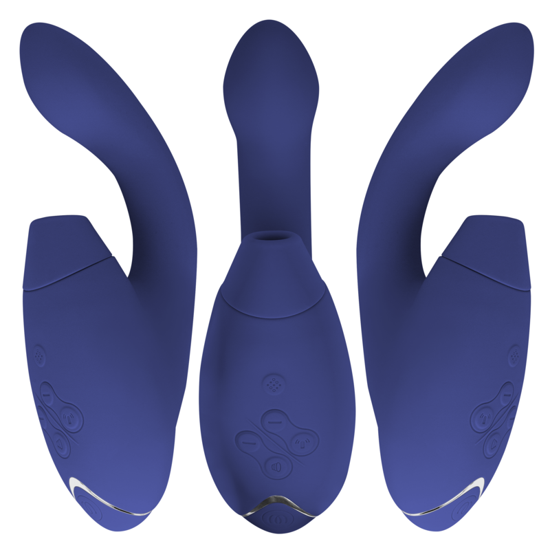 Stimulateur Double Womanizer Duo 2 - Pleasure Air et Point G - 14 Intensités