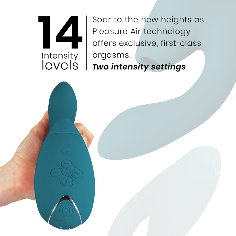 Stimulateur Double Womanizer Duo 2 - Pleasure Air et Point G - 14 Intensités