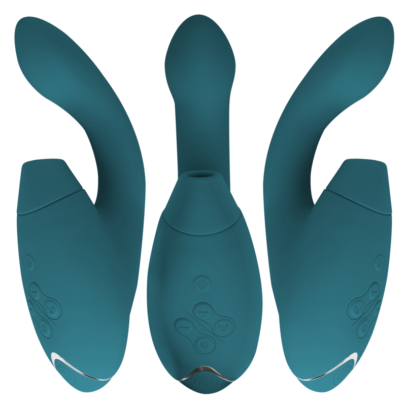 Stimulateur Double Womanizer Duo 2 - Pleasure Air et Point G - 14 Intensités