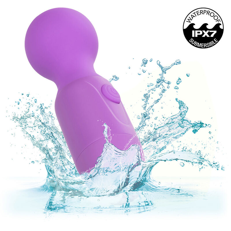 Vibromasseur Wand First Time - Col Flexible 10 Modes - CalExotics