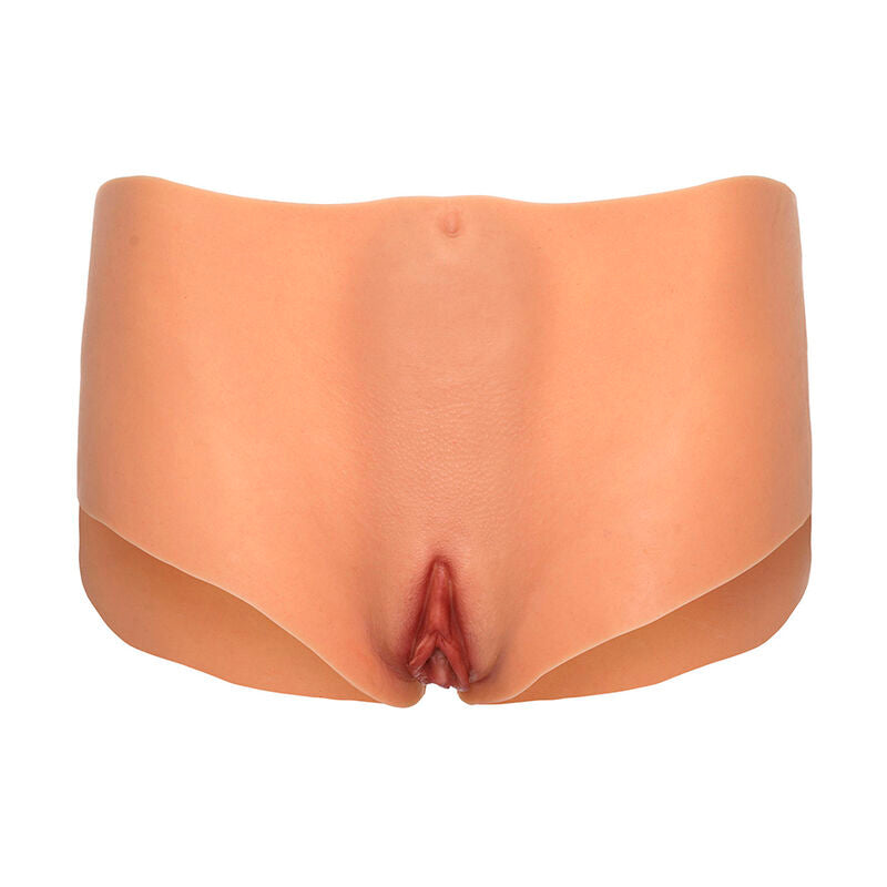 DÉSIR CACHÉ - ALTER EGO VAGIN ET FESSES OUVERTS CULOTTE TAILLE MOYENNE CHAIR