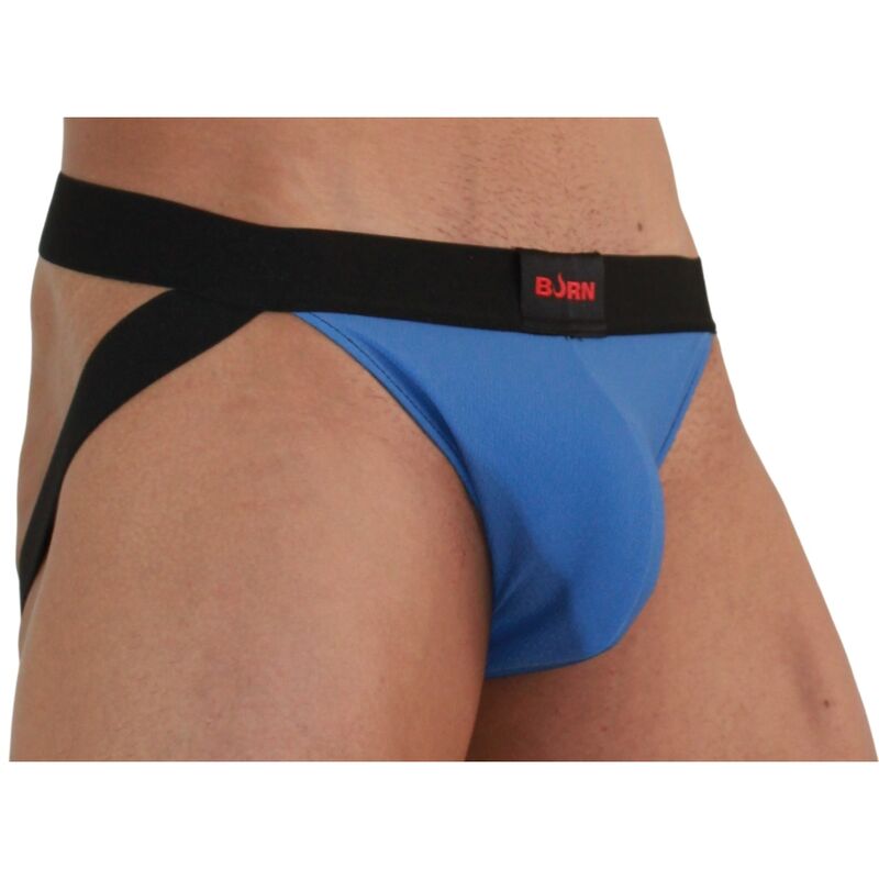 Jockstrap Homme Bicolore Maintien Confortable 4 Tailles - Burn