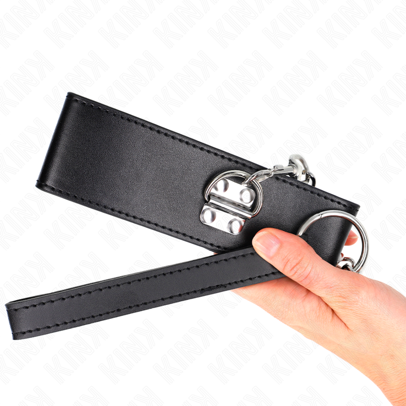 Collier BDSM Diamants Strass Laisse Ajustable 33-41 cm - Kink
